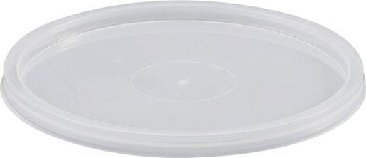 MICROREADY ROUND FLAT TAKEAWAY CONTAINER LIDS (CA-MRLID) 50S