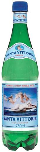 GREEN SPARKLING MINERAL WATER 750ML