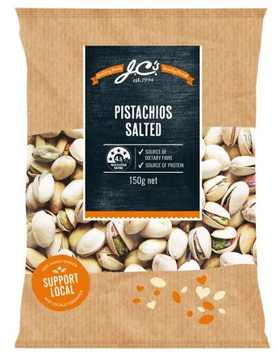 SALTED PISTACHIOS 150GM